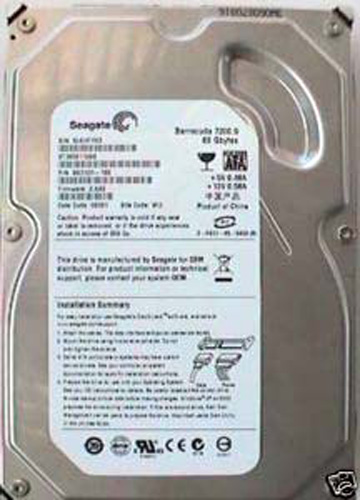 ST3808110AS | Seagate Barracuda 80GB 7200RPM SATA 3Gb/s 8MB Cache 3.5 Hard Drive