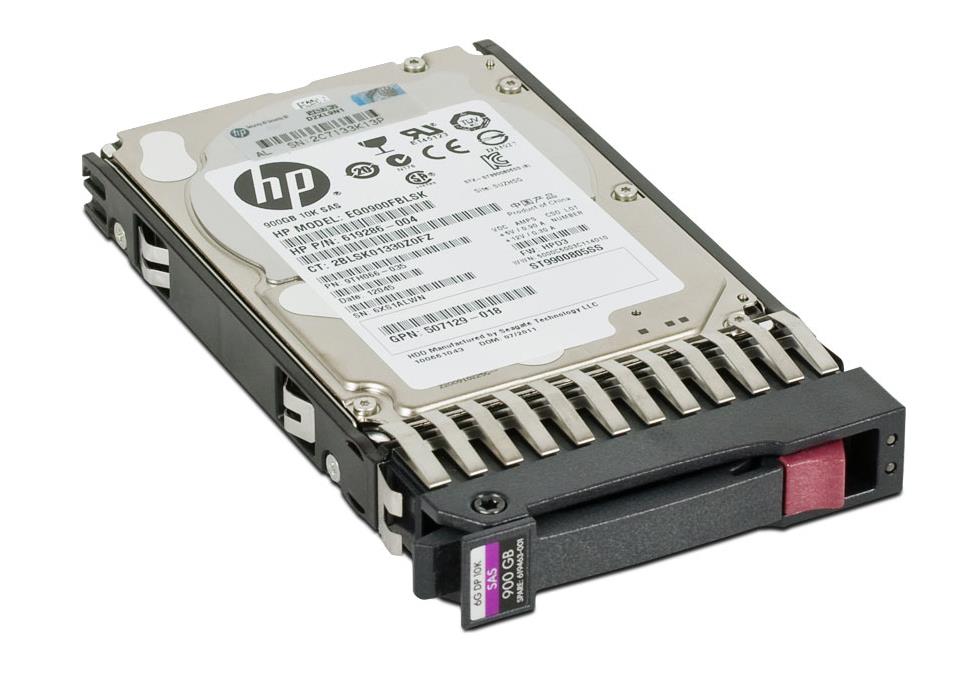 619286-004-SC | HP 900GB 10000RPM SAS 6.0Gb/s Hot Swap Dual Port 2.5 Hard Drive - NEW