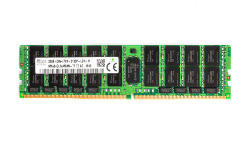 HMA84GL7AMR4N-TF | Hynix 32GB (1X32GB) 2133MHz PC4-1700 CL15 ECC Quad Rank 1.2V DDR4 SDRAM 288-Pin DIMM Memory Module