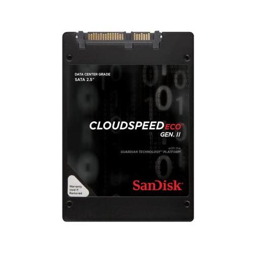 SDLF1DAR-480G-1HA2 | SanDisk CloudSpeed Eco Gen II 480GB MLC SATA 6Gbps 2.5 Internal Solid State Drive (SSD)