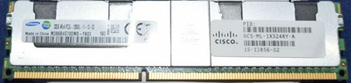 M386B4G70DM0-YK0 | Samsung 32GB (1X32GB) 1600MHz PC3-12800R ECC 1.35V 4RX4 CL11 Load-Reduced 240-Pin LRDIMM DDR3 SDRAM Memory Module - NEW