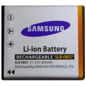 SLB-0837 | Samsung Lithium Ion Digital Camera Battery Lithium Ion (Li-Ion) 3.7V DC