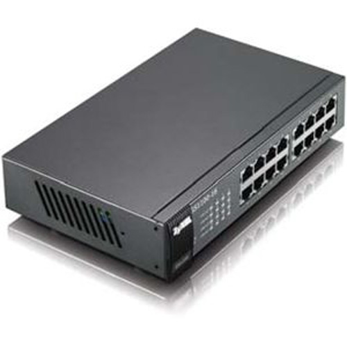 GS1100-16 | Zyxel 16-Ports Gigabit Rack-mount Switch - NEW