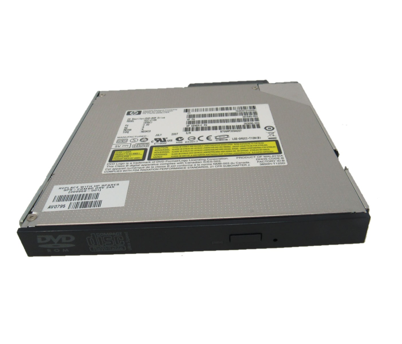 337273-011 | HP Slimline IDE CD-RW / DVD-ROM Combo Drive for ProLiant Server