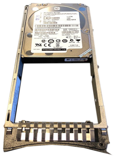 00AR327 | IBM 1.2TB 10000RPM SAS 6Gb/s 2.5 SFF Hot-pluggable Gen. 2 Hard Drive for Storwize V7000