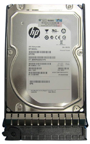 687045-001 | HPE 3TB 7200RPM SAS 6Gb/s LFF 3.5 Dual Port Midline Hard Drive for EVA P6300 P6350 Storage - NEW