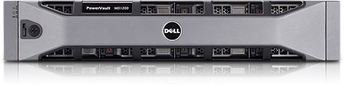 MD1220 | Dell PowerVault 24-Bay- 4 X 600 GB SAS 2.5 10000RPM Hard Drive Array