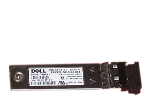 9DKXJ | Dell Networking Transceiver SFP+ 10GbE SR 850NM Wavelength 300M RCH - NEW