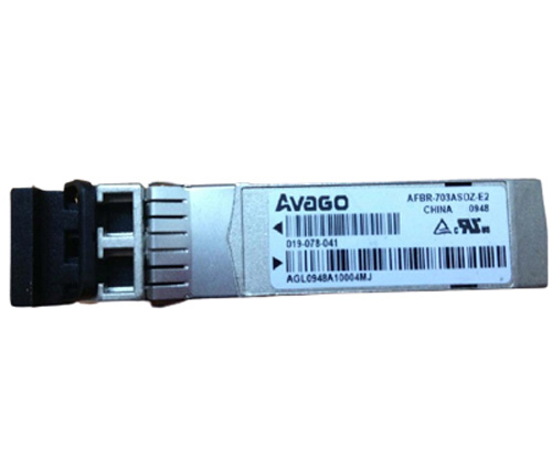 AFBR-703ASDZ-E2 | EMC Avago 10GbE 10GBASE-SR 850nm FC SFP+ Transceiver