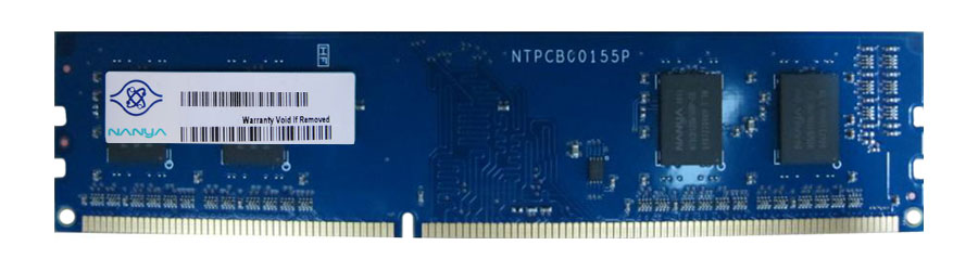 NT8GC64B8HB1NF-DI | Nanya 8GB DDR3-1600MHz PC3-12800 non-ECC Unbuffered CL11 240-Pin DIMM 1.35V Low Voltage Dual Rank Memory Module