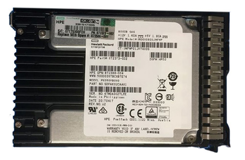 872506-001 | HPE 800GB SAS 12Gb/s Mixed-use 2.5 (SFF) Hot-pluggable SC Digitally Signed Firmware Solid State Drive (SSD) - NEW