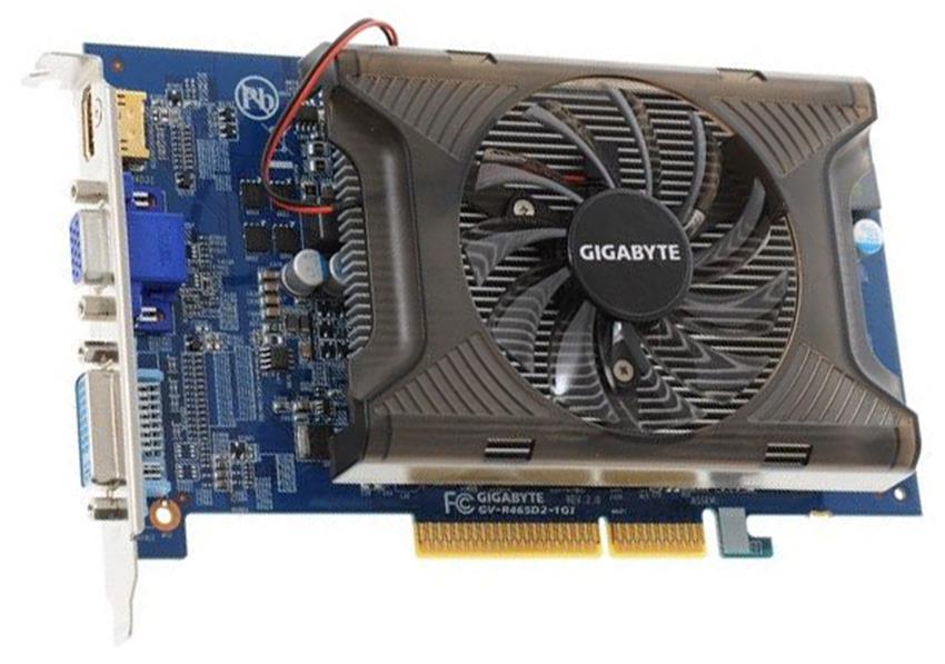GV-R465D2-1GI | Gigabyte ATI Radeon HD 4650 1GB GDDR2 SDRAM 128-Bit VGA / DVI / HDMI AGP 8x Video Graphics Card