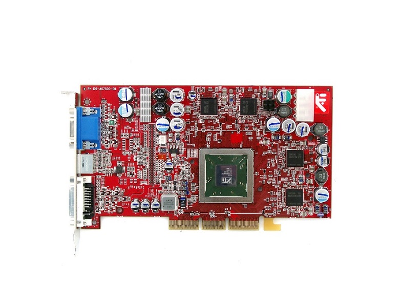 100-435005 | ATI Radeon 9800 Pro 256MB DDR VGA/ DVI/ AGP x8 Video Graphics Card