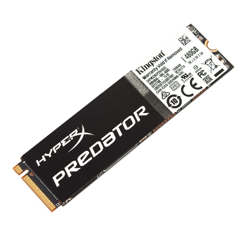 SHPM2280P2H/240G | Kingston Hyperx Predator 240GB PCI-Express 2 Gen2 M.2 2280 Solid State Drive (SSD)