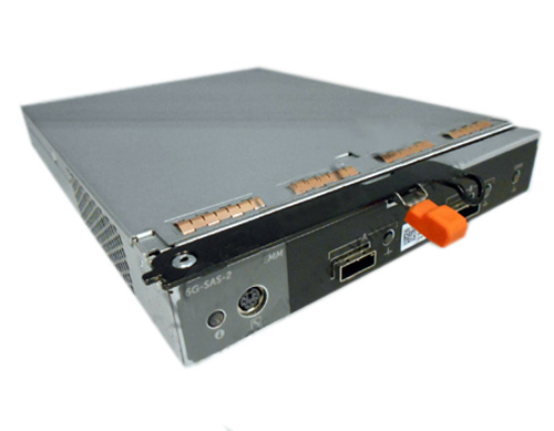 1JND1 | Dell 6G-SAS-2 EMM Enclosure Management Module for Storage Center SC100, Two External Mini SAS SFF-8088 Connections