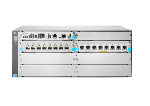 JL002-61001 | HP 5406R 8-Port 1/2.5/5/10GBASE-T POE+ / 8-Port SFP+ (No PSU) V3 ZL2 Switch 16-Ports Managed Rack-mountable - NEW