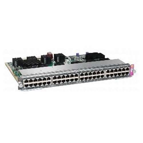 WS-X4648-RJ45V+E | Cisco Catalyst 4500 E-series 48port Poe 802.3af 10/100/1000 Rj45