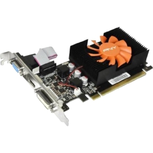 VCGGT4302XPB | PNY Tech PNY GeForce GT 430 2GB 128-Bit DDR3 PCI Express 2.0 x16 HDMI/ D-Sub/ DVI/ HDCP Ready Low Profile Video Graphics Card