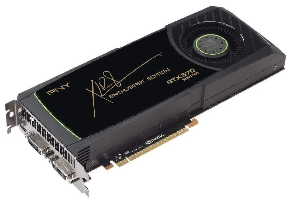 VCGGTX570XPB | PNY Nvidia GeForce GTX 570 1280MB GDDR5 320-Bit PCI Express 2.0 Video Graphics Card