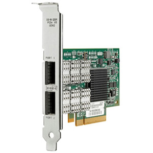 QLE7342-CK | QLogic 40GB Dual Port Quad Data Rate PCI-Express 2.0 X8 InfiniBand Host Channel Adapter