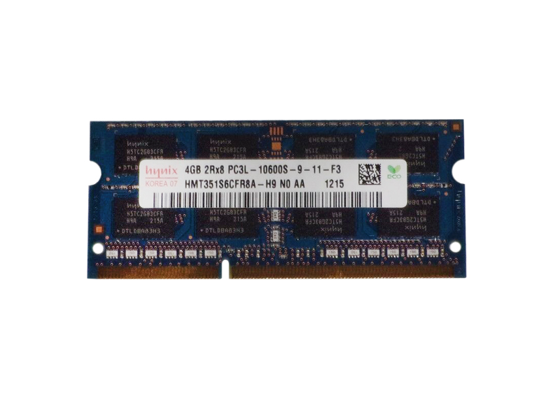 HMT351S6CFR8A-H9-N0AA | Hynix 4GB DDR3-1333MHz PC3-10600 non-ECC Unbuffered CL9 204-Pin SoDimm 1.35V Low Voltage Dual Rank Memory Module