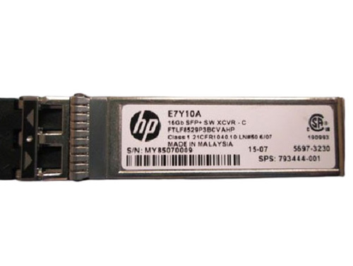 E7Y10A | HP 16Gb SFP+ Shortwave XCVR-C Transceiver - NEW