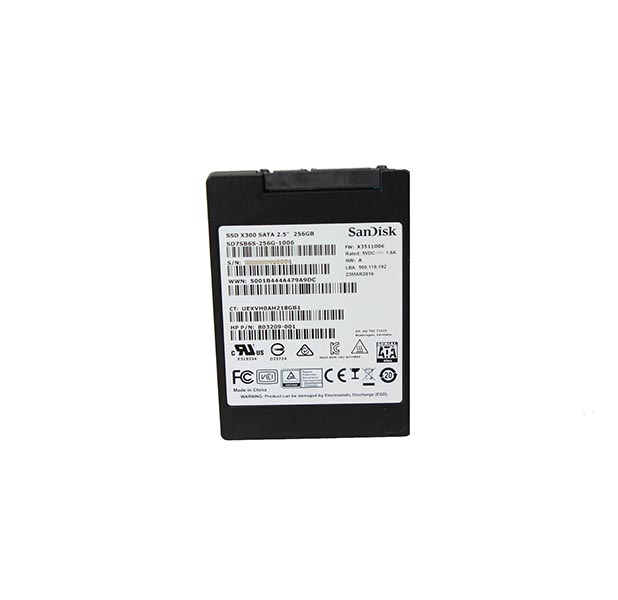 SD7SB6S-256G-1006 | SanDisk X300 256GB SATA 2.5 Solid State Drive (SSD)