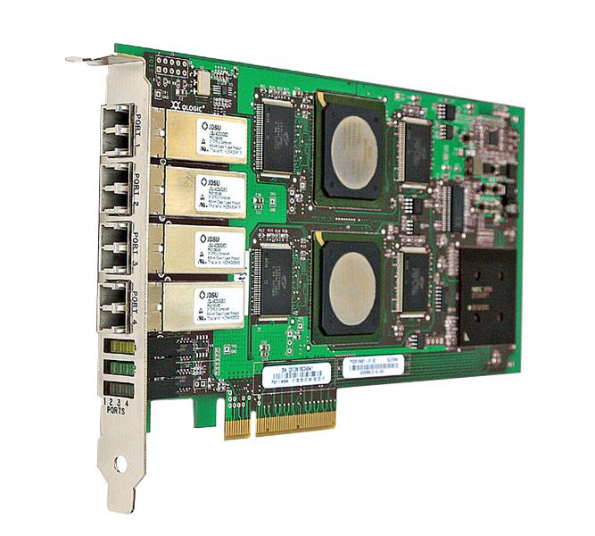 QLE2464-SP | QLogic TRUE Enterprise Class 4GB Quad PCI Express X8 Fibre Channel Host Bus Adapter