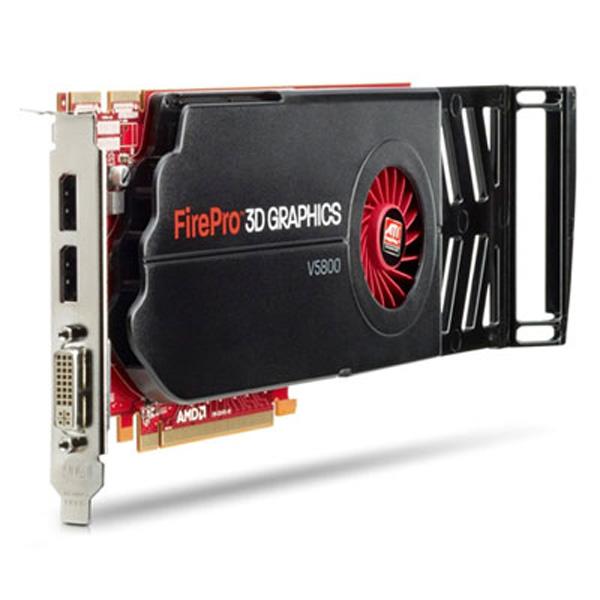 WL050ET | HP ATI FirePro V5800 1GB GDDR5 128-Bit PCI Express 2.0 x16 Video Graphics Card for Z400 Workstation