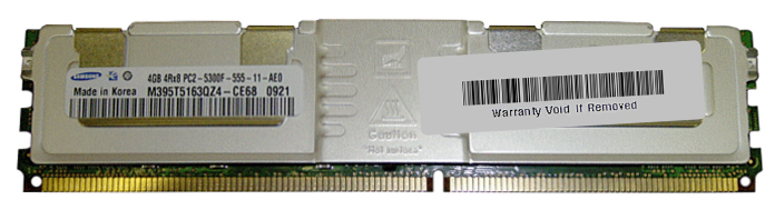 M395T5163QZ4-CE68 | Samsung 4GB DDR2 Fully Buffered FB ECC PC2-5300 667Mhz 4Rx8 Memory