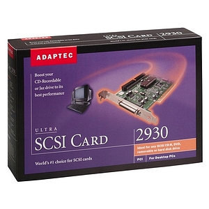 1662200 | Adaptec 2930 Ultra SCSI Controller - Up to 20MBps - 1 x 50-pin HD Female - SCSI-2 External 1 x 50-pin IDC Male Ultra Narrow - SCSI Internal