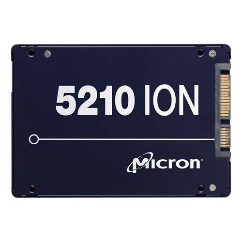 MTFDDAK7T6QDE-2AV1ZA | Micron 5210 ION Series 7.68TB SATA 6Gb/s 2.5 3D QLC NAND 7MM Enterprise Solid State Drive (SSD) - NEW
