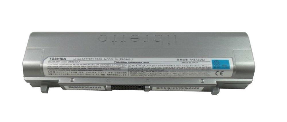 PA3442U-1BRS | Toshiba Primary 6-Cell Li-Ion Battery Pack for libretto U100 and U105 series