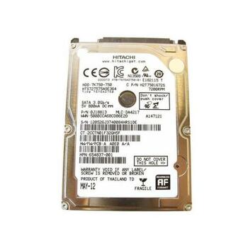 H2IK750854SE | Hitachi 750GB 5400RPM SATA 3 Gbps 2.5 8MB Cache Hard Drive