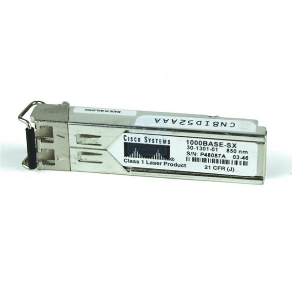 30-1301-01 | Cisco 1000BaseSX SFP 850nm GLC-SX-MM Transceiver Module