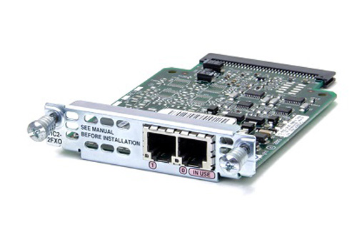 VIC2-2FXO | Cisco Voice Interface Card Plug-in Module FXO /2 Analog