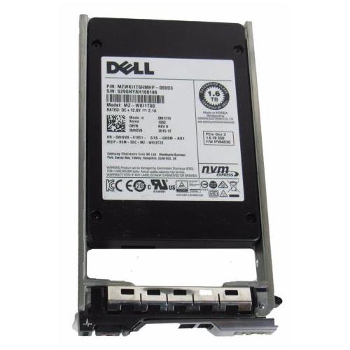 VH2V8 | Dell Samsung 1.6TB PCie Gen 3 Nvme 2.5 Inch Small Form Factor Sff Enterprise Class Non Volatile Memory Express Solid State Hard Drive 1600GB