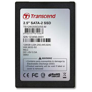 TS128GSSD25S-M | Transcend 128 GB Internal Solid State Drive (SSD) - 2.5 - SATA/150