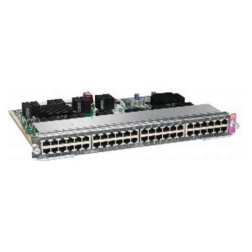 WS-X4648-RJ45V-E | Cisco 4500 E-Series 48PT PoE 802.3AF 10/100/1000 Line Card