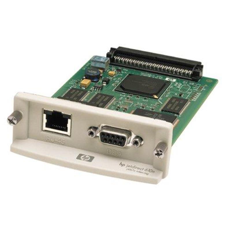 J4167A | HP JetDirect 610N Token Ring Internal Print Server LAN Interface Board DB-9 and RJ-45 Connectors