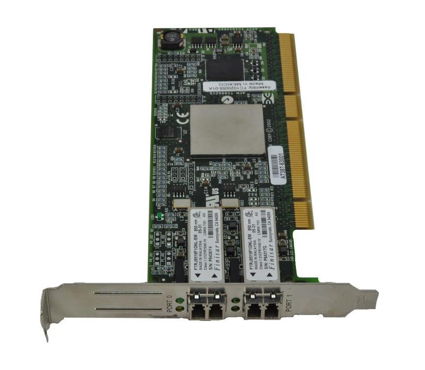 366028-001 | HP Storageworks 2GB PCI-X 64Bit 133MB Dual Port Fibre Channel Host Bus Adapter