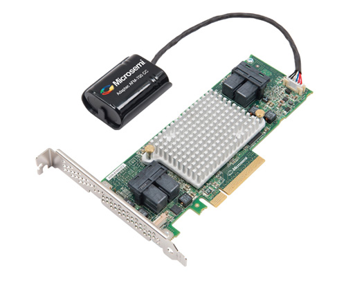 ASR-81605Z | Adaptec 81605Z 12Gb/s X8 PCI-E 3.0 16 Internal Ports SAS/SATA RAID Expander Controller Card - NEW