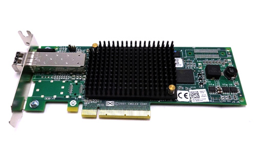 CN6YJ | Dell LightPulse 8GB Single Channel PCI-Express Fibre Channel Host Bus Adapter