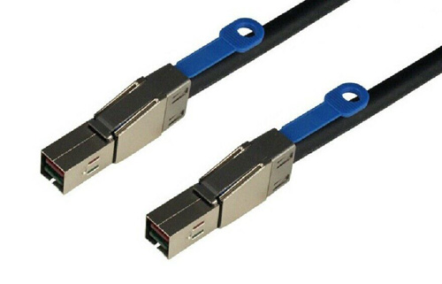 56R7M | Dell 2M External SAS Cable, 12Gb/s, HD Mini-SAS, SFF-8644 Both-end