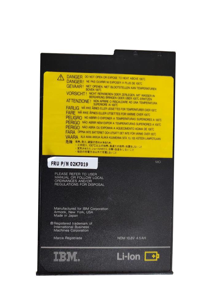 02K7019 | IBM Li-Ion Battery for ThinkPad 770 770E 770ED 770X 770Z