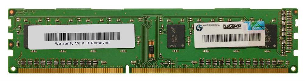 B4U35AA | HP 2GB DDR3 Non ECC PC3-12800 1600Mhz 1Rx8 Memory