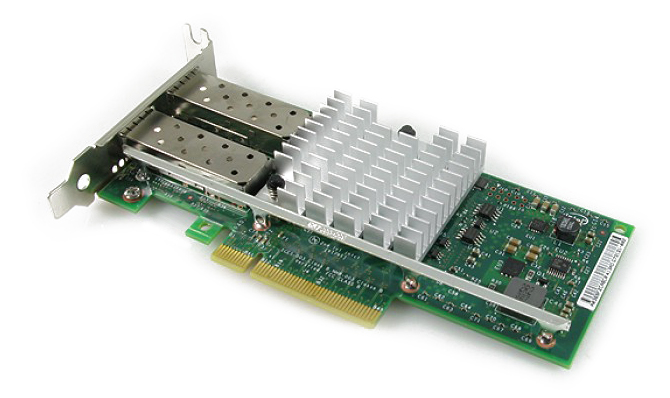 0942V6 | Dell X520-DA2 10GBE Dual-Port SFP+ PCIe Network Adapter (Low-Profile)