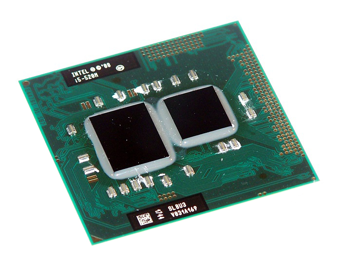 BX80617I5520M | Intel Core i5-520M Dual Core 2.40GHz 2.50GT/s DMI 3MB L3 Cache Socket PGA988 Mobile Processor