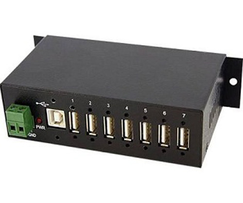 ST7200USBM | StarTech 7-Port USB Hub Mountable Rugged Industrial