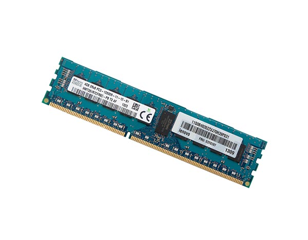 03T8397 | Lenovo / Samsung 4GB DDR3-1600MHz PC3-12800 ECC CL11 240-Pin RDIMM Memory Module